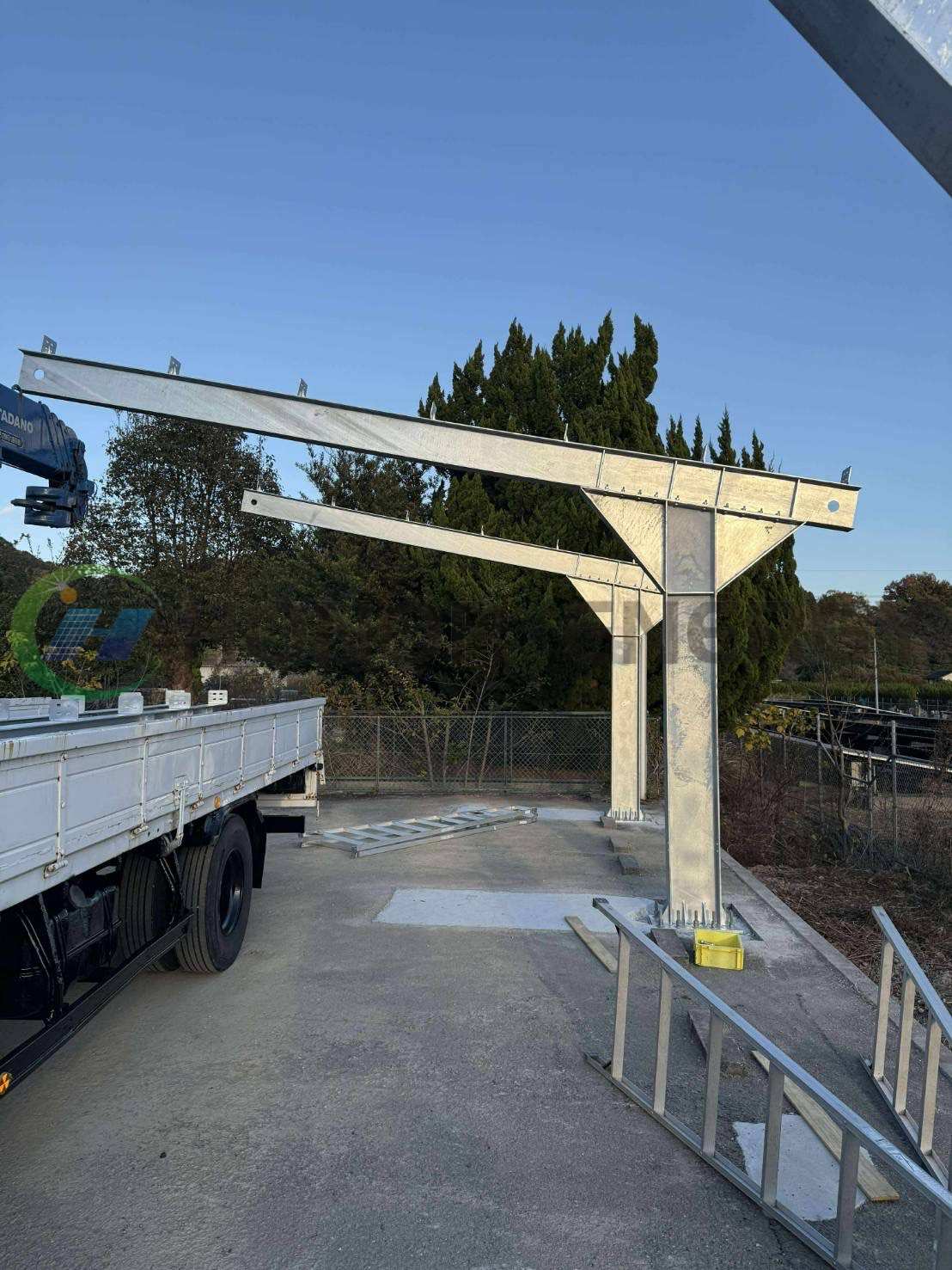 solar carport mounting system 