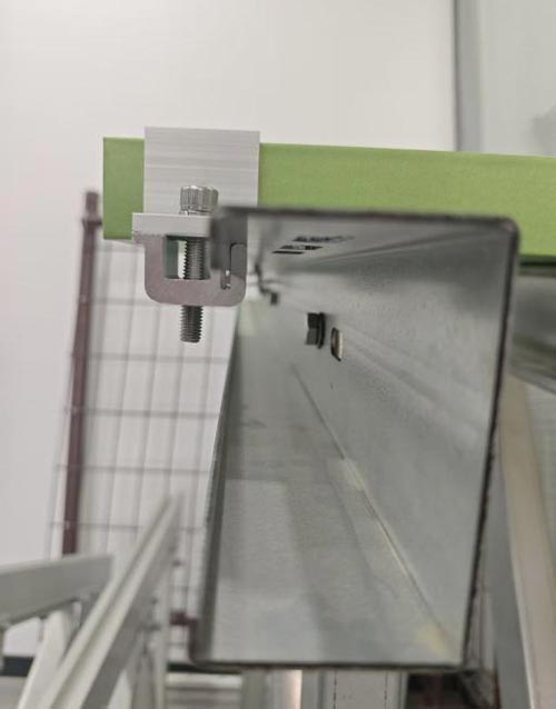 No Drill Solar end clamp