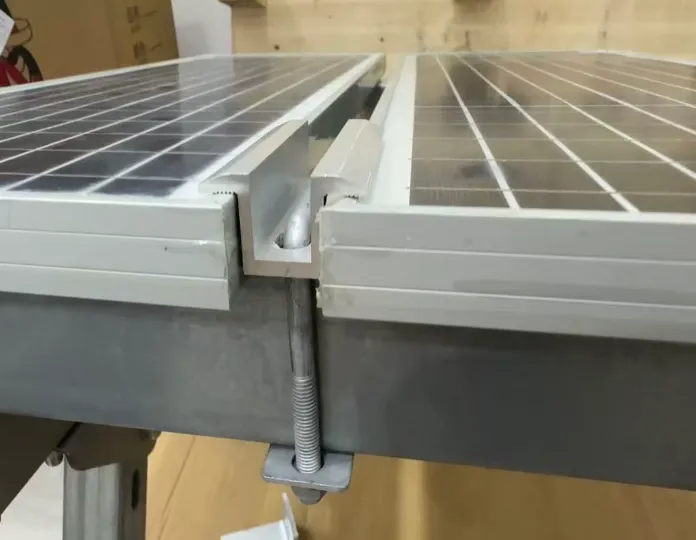 Double Hole Solar Mid and End Clamp