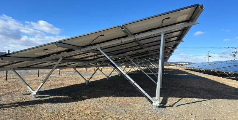 Screw Pile Solar Aluminium Ground Mounting