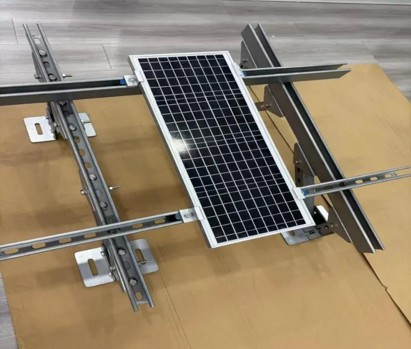 U Rail Solar Steel Ground Mounting sistem